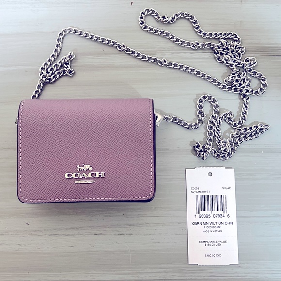 Coach Handbags - NWT Coach Wallet With Chain